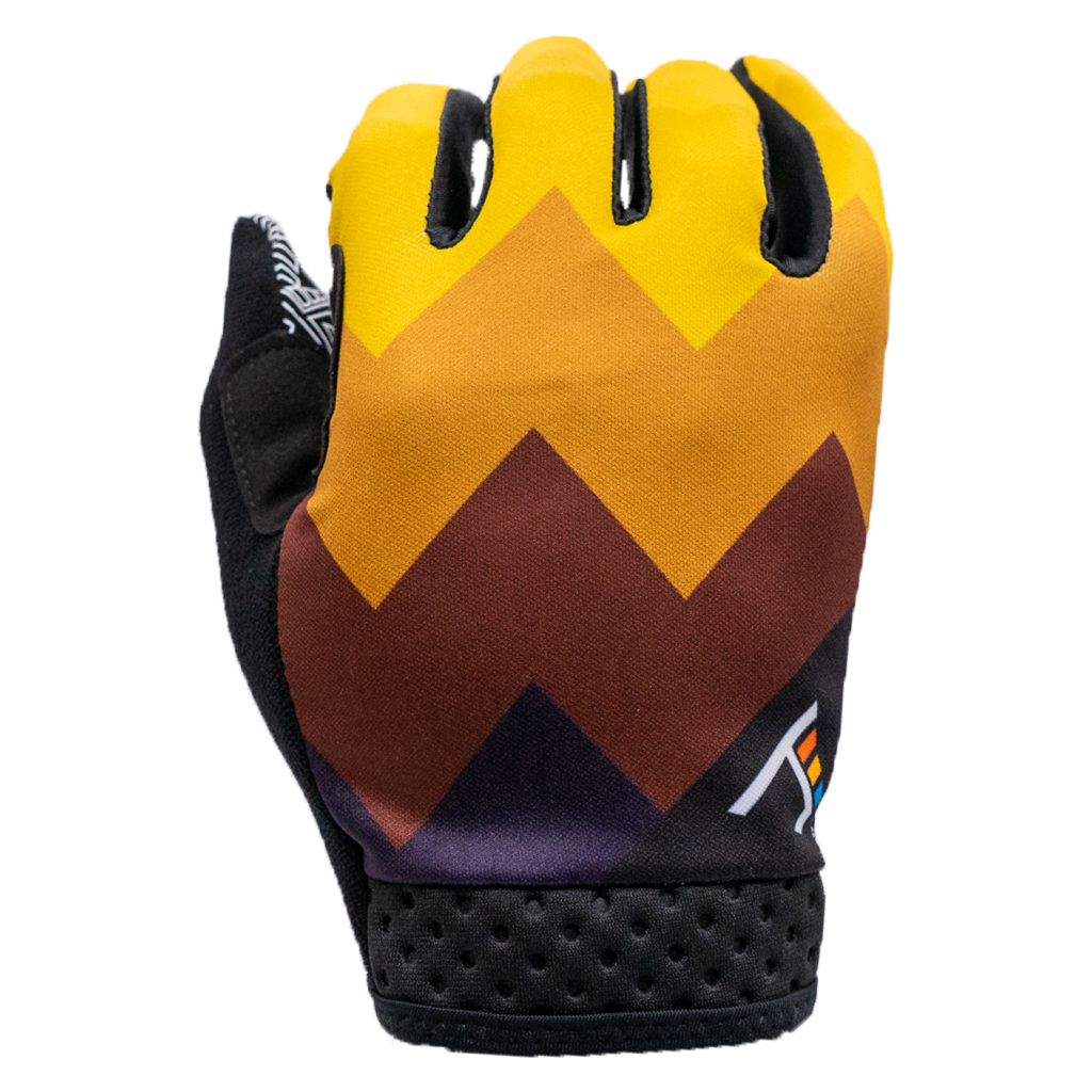 Yellow discount bike gloves